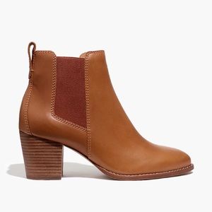 Brown Madewell Leather Booties